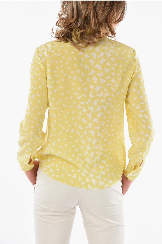 REDValentino Polka Dot Silk Shirt - Shirt for Women