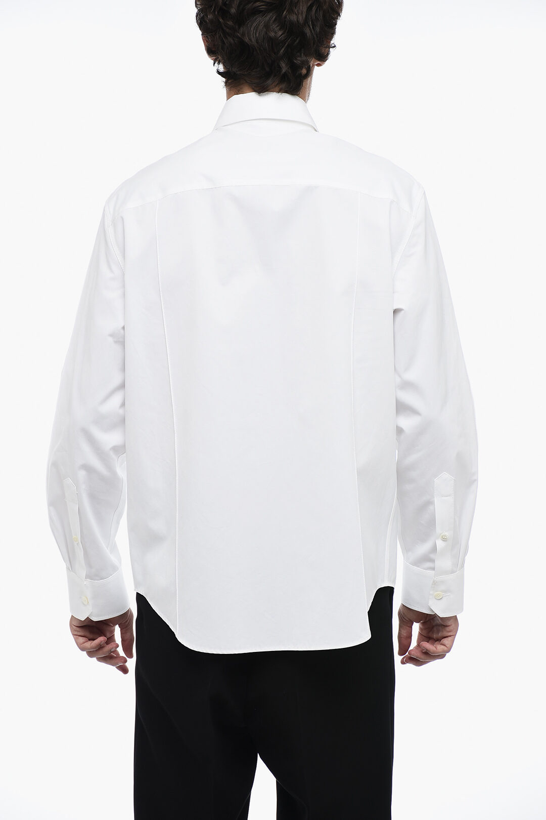 Versace Long Sleeved ShirtWith Buckle Detail men - Glamood