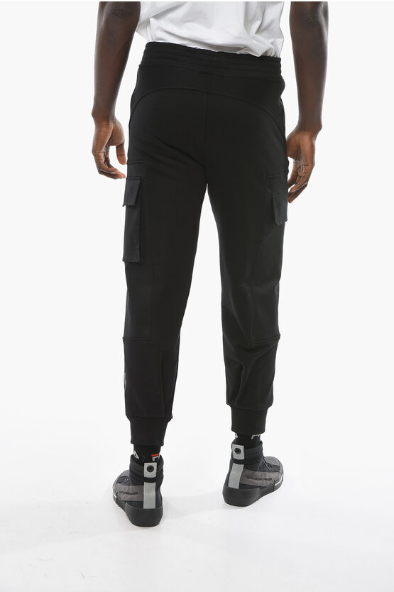 Neil Barrett Loose Fit HYBRID Cargo SweatPant men - Glamood Outlet