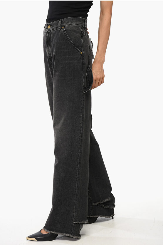 Darkpark Loose Fit Lisa Carpenter Jeans With Distressed Details 25cm
