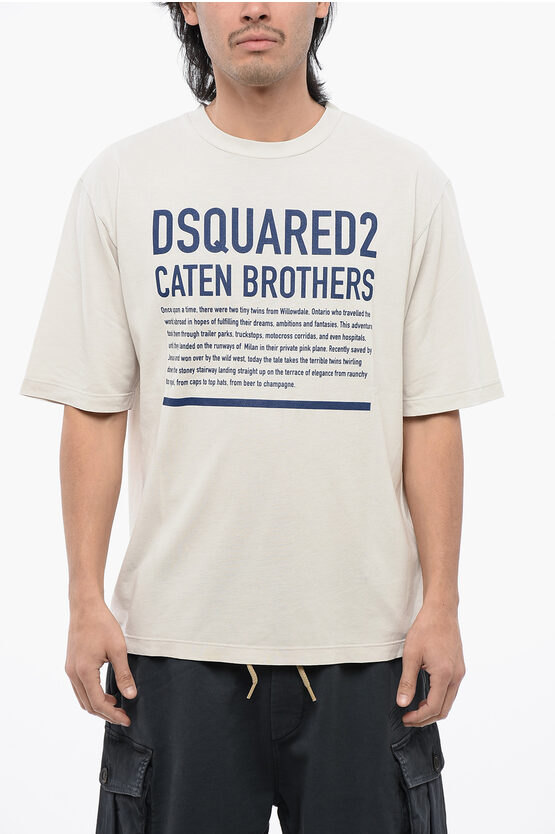 Dsquared2 Loose-fit T-shirt With Lettering