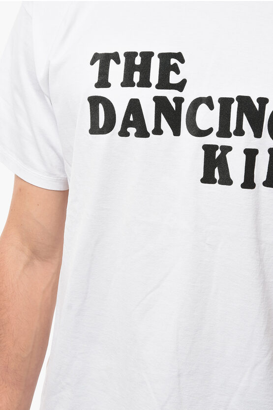 Celine Loose-fit T-shirt with Velvet THE DANCING KID Print