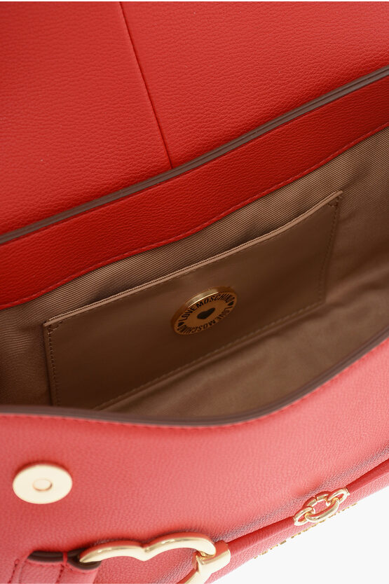  LOVE Borsa a Spalla BIG HEARTBIT in Ecopelle