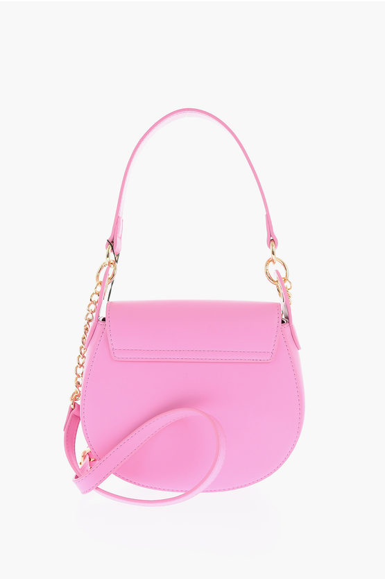 LOVE Borsa a Tracolla in Pelle Vegan con MinI Monogram Dorato