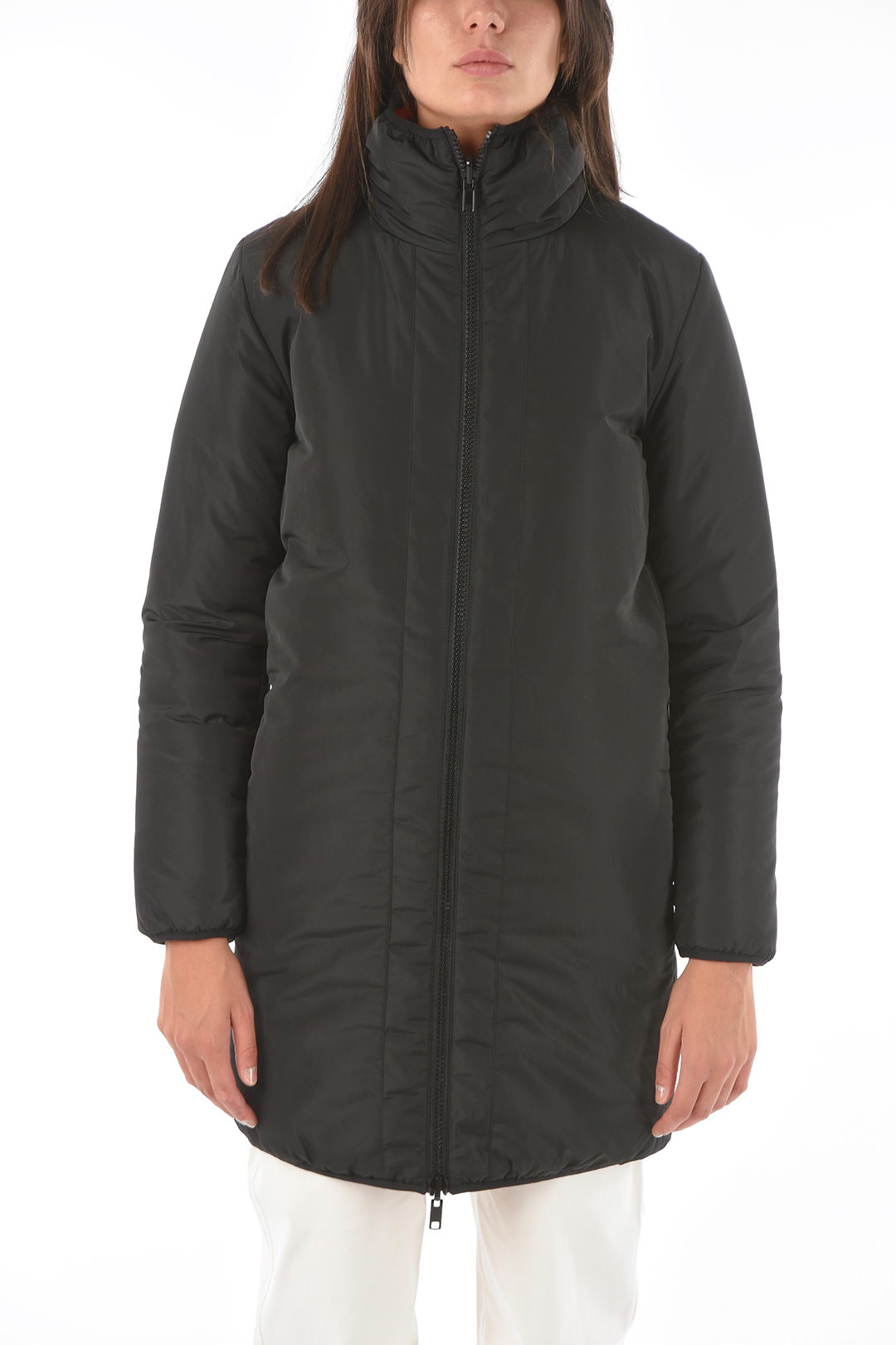 Moschino LOVE Embroidered TOUJOURS GLAMOUR Padded Jacket women