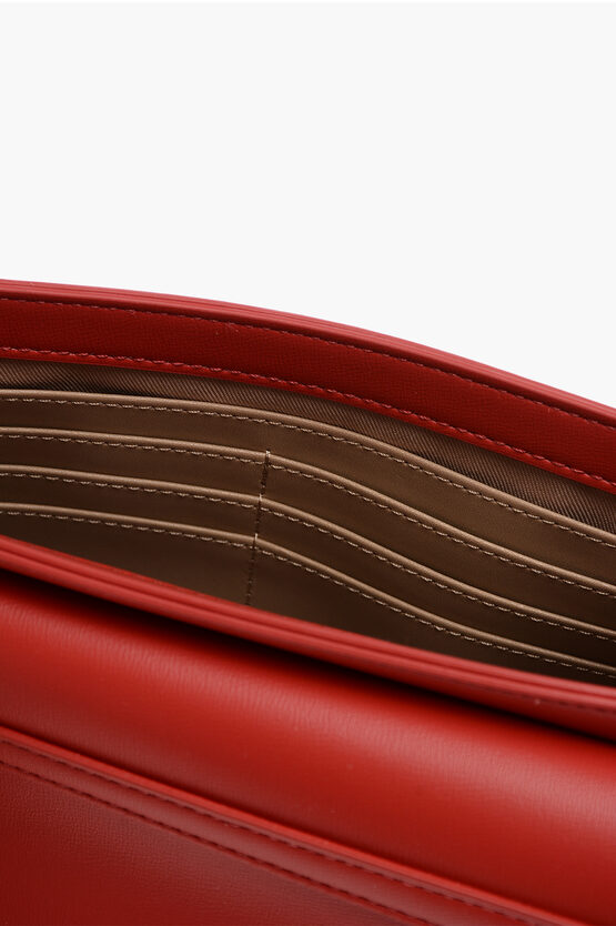 LOVE Faux Leather Crossbody Bag with Golden Details