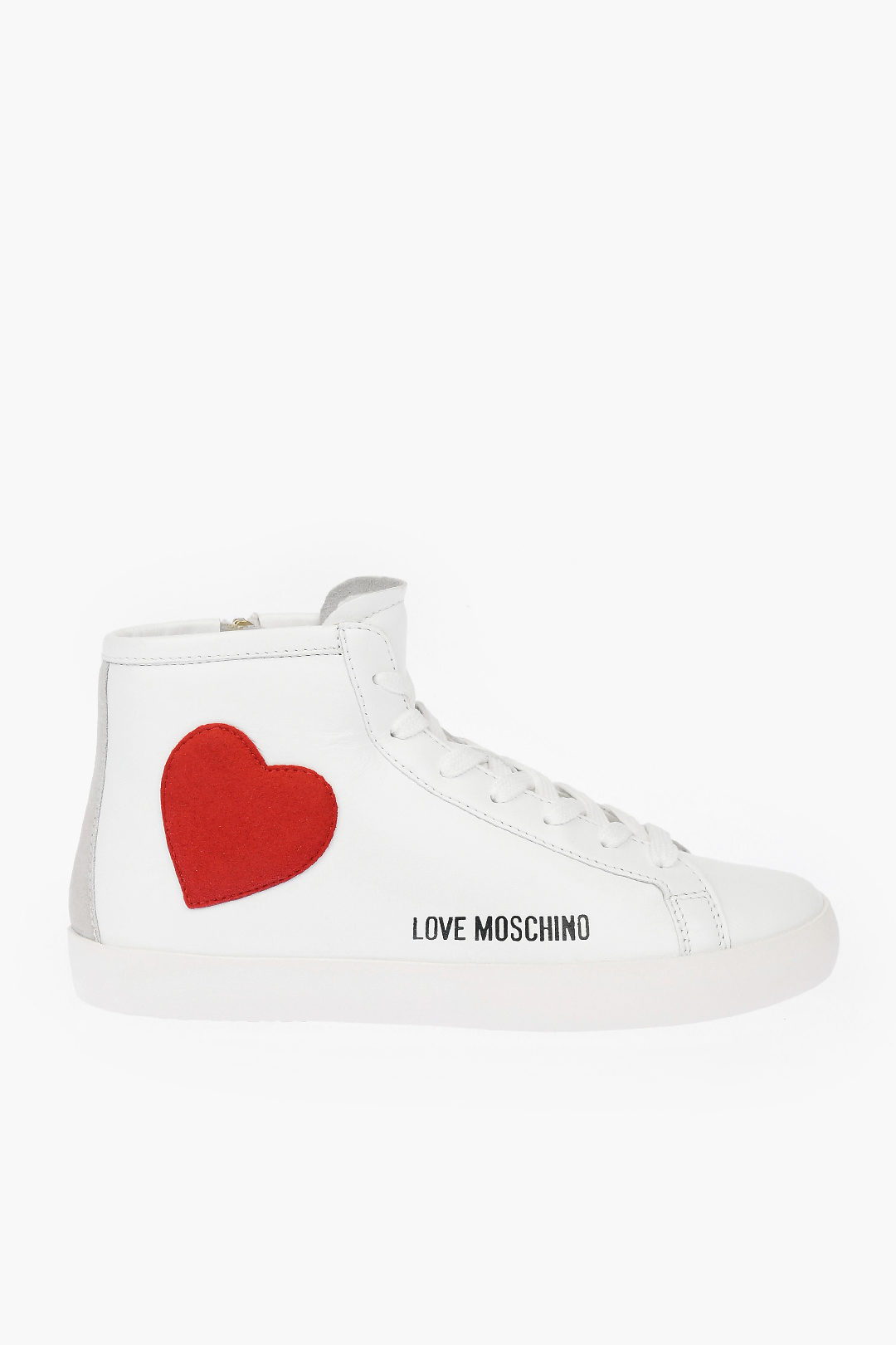 Size 6 Moschino Moschino Love Heart Hi-tops 