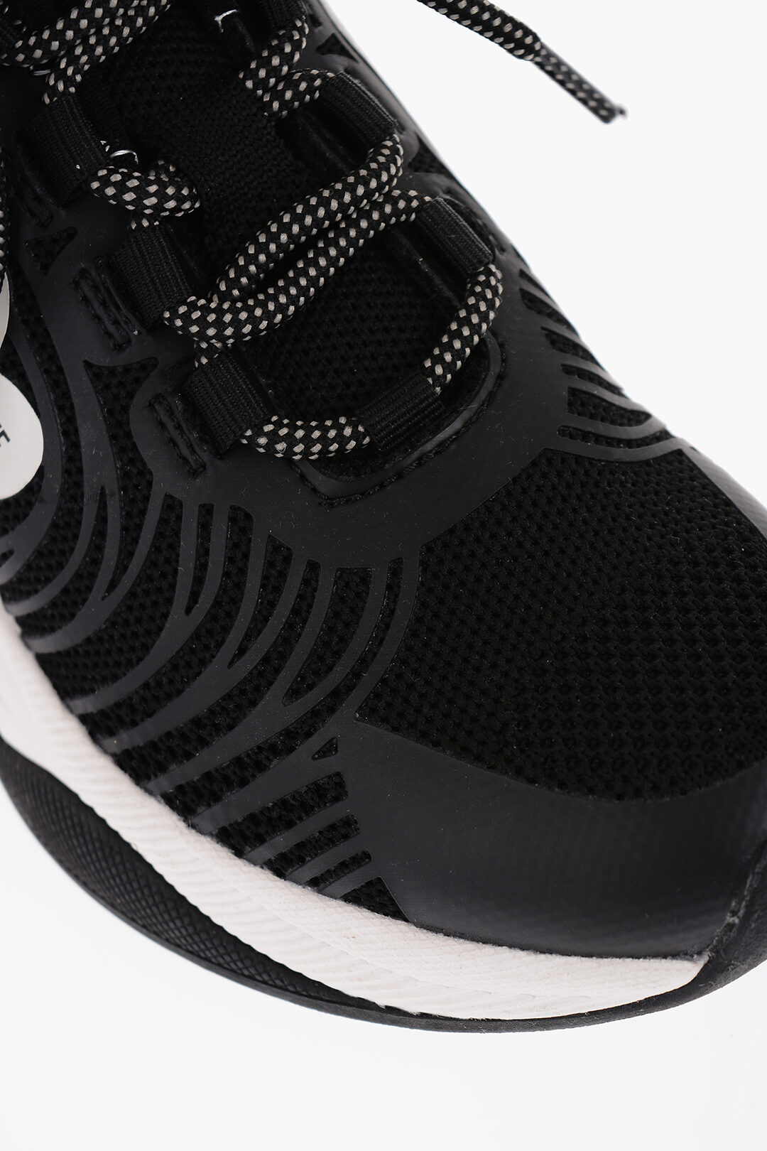 Moschino LOVE Mesh SPRINT50 Low-Top Sneakers with Contrast