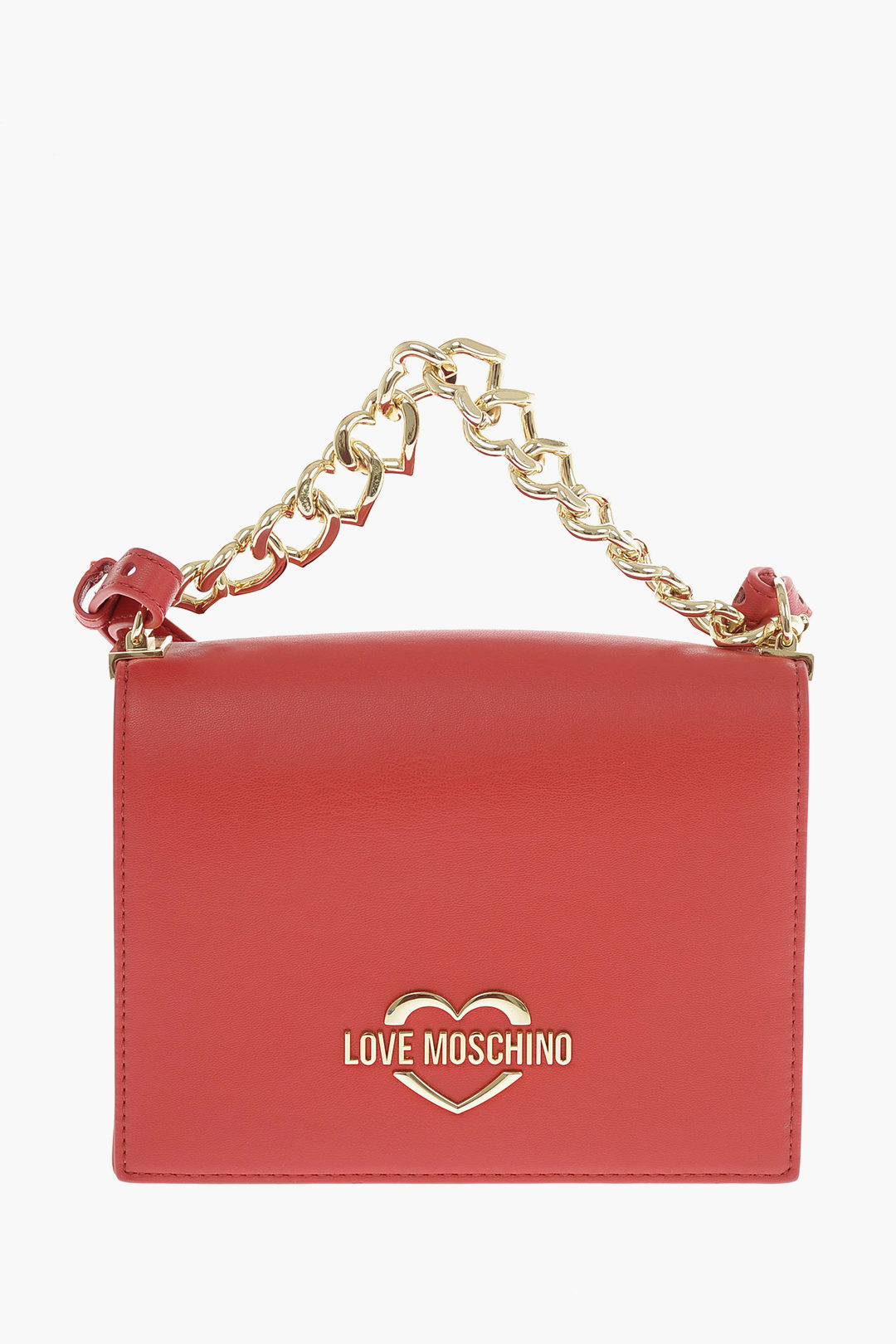 Borsa Nappa Pu Mix Nero/Avorio Love Moschino - Time Outlet