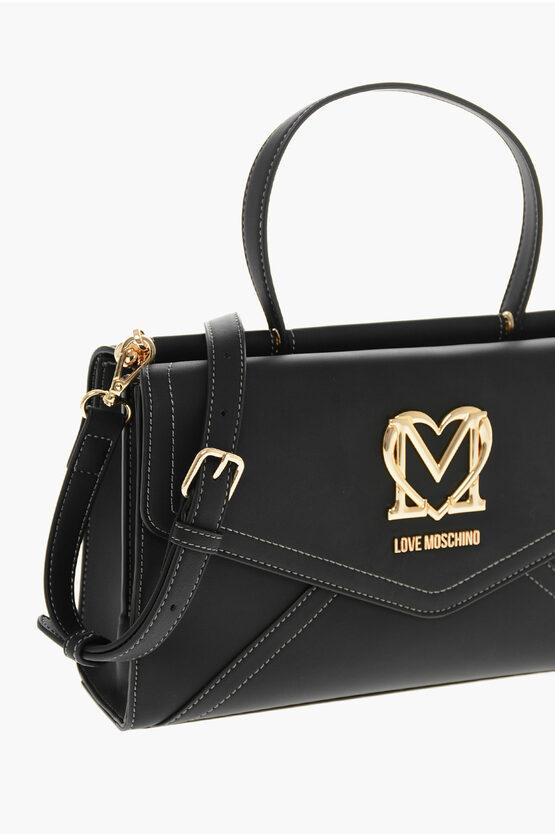 LOVE MOSCHINO Eco-Leather Top-Handle Bag