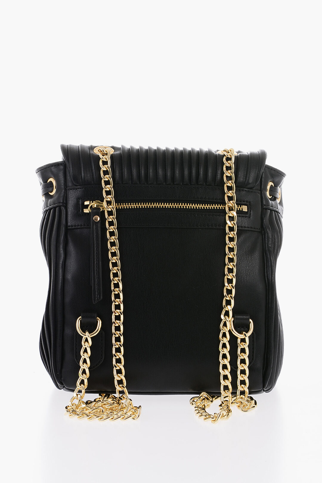 Gold shop chain backpack