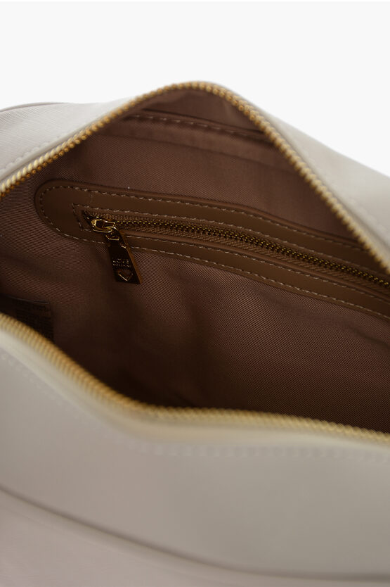 LOVE Saffiano Eco Leather Satchel Bag with Double Handle