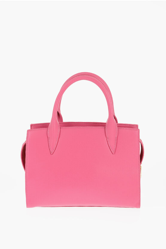 LOVE Solid Color Tote Bag with Golden Logo
