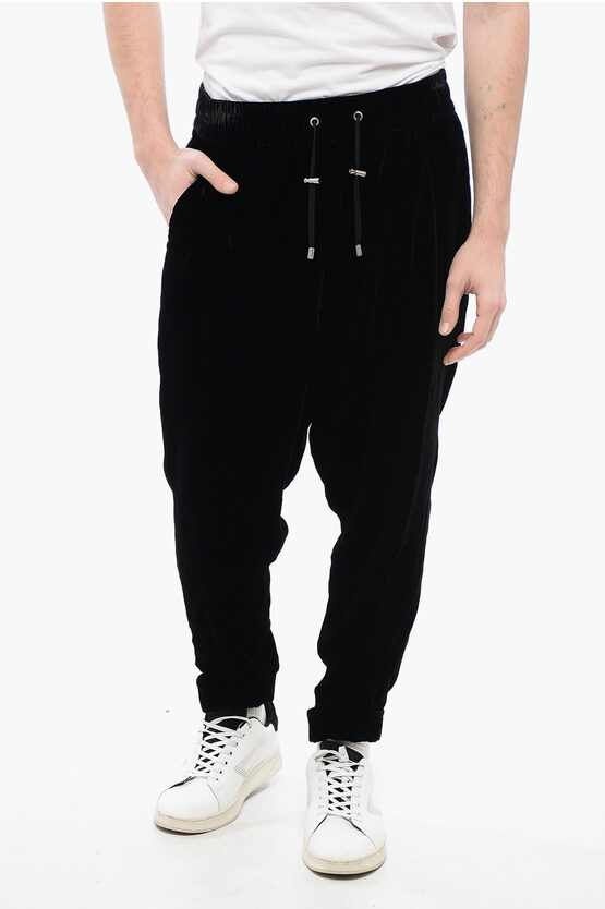 Balmain Drawstring Tapered Track Pants
