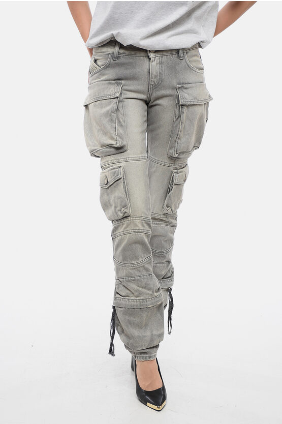 Attico Ladies Grey Essie Long Pants