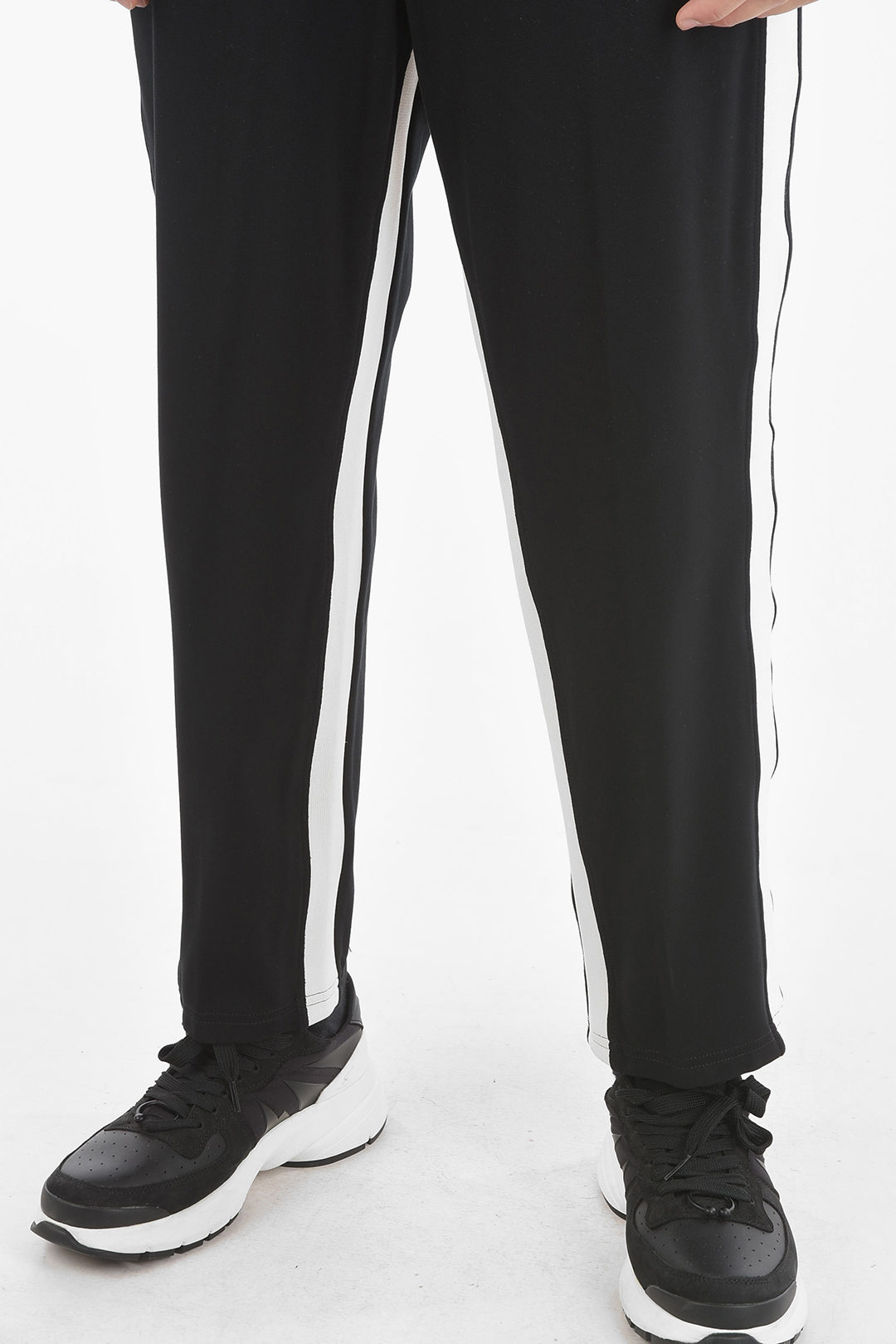 Neil Barrett Low-rise Joggers with Contrasting Side Bands men - Glamood ...