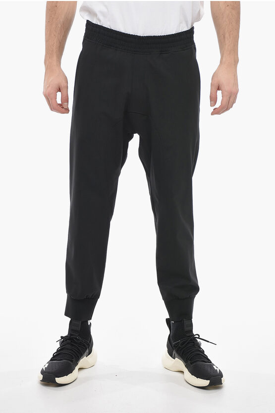 Neil Barrett Low-rise Slouch Fit Charlie Wool Blend Trousers