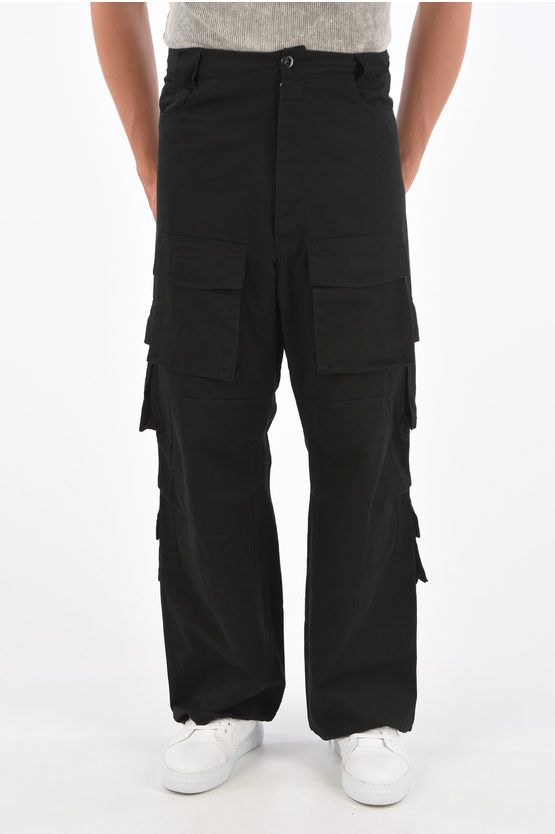 Balenciaga Low-rise waist cargo pants men - Glamood Outlet Balenciaga Low-rise waist cargo pants men - Glamood Outlet