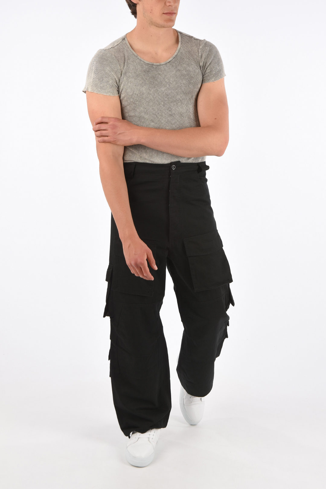 Balenciaga Low-rise waist cargo pants men - Glamood Outlet