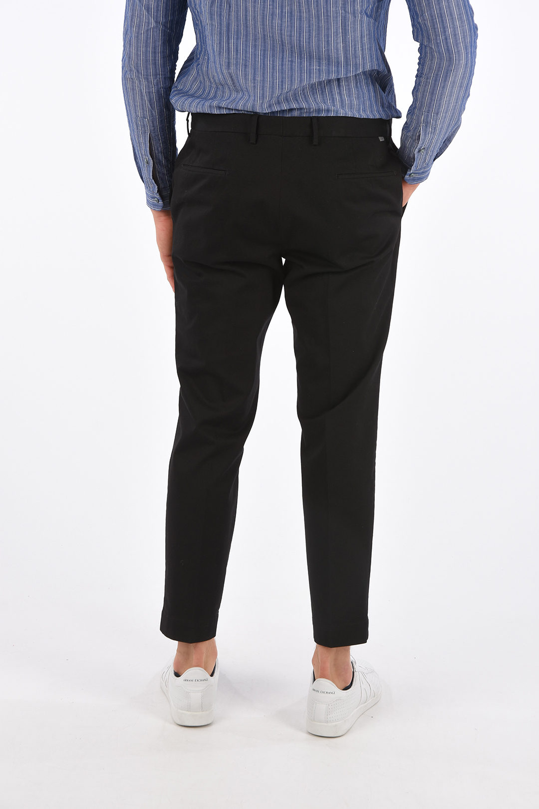 Incotex Low-rise waist chinos men - Glamood Outlet