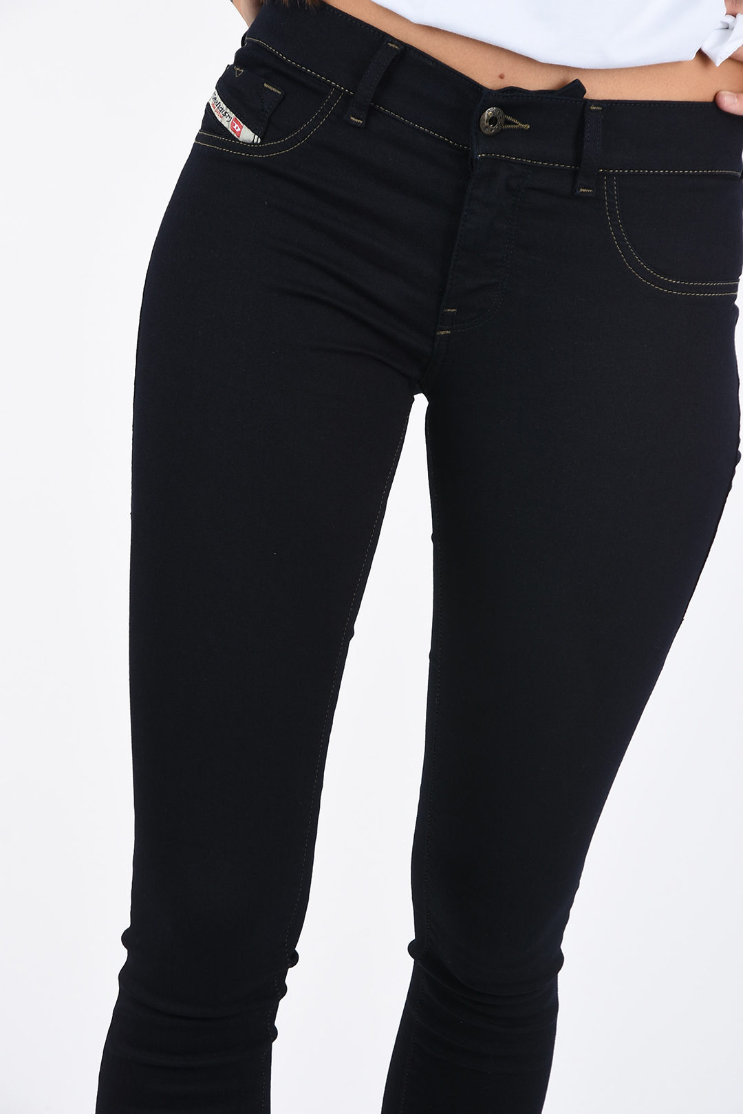 Diesel Low-Rise Waist Super Slim Fit LIVIER Jeans women - Glamood Outlet