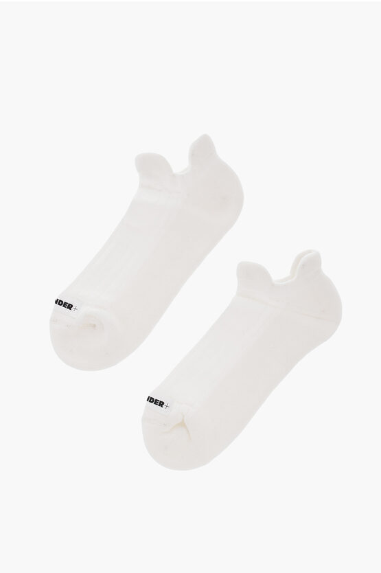 Jil Sander Low Socks In White