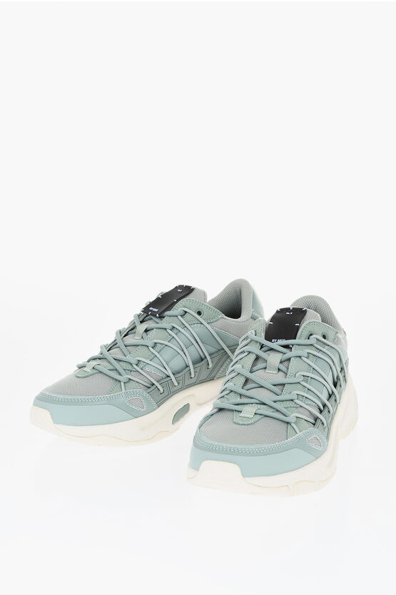 Mcq By Alexander Mcqueen Aratana Sage Panelled Mesh Sneakers