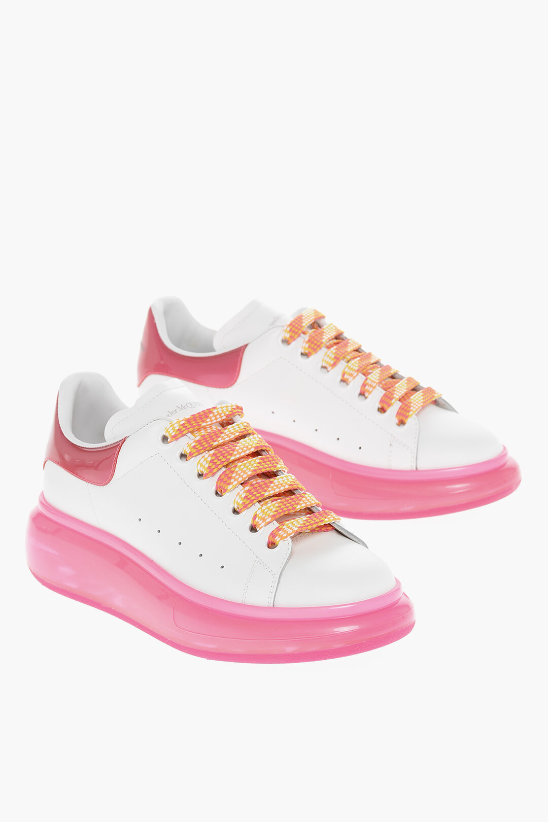 Alexander mcqueen pink bottom shoes online