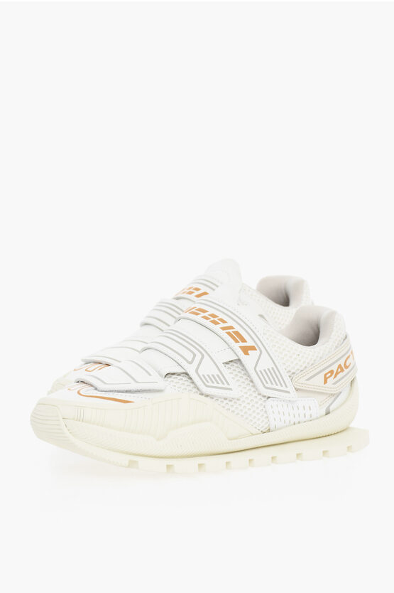 Diesel Low Top S-pendhio Lc Trainers With Perforated Details And Ve In White