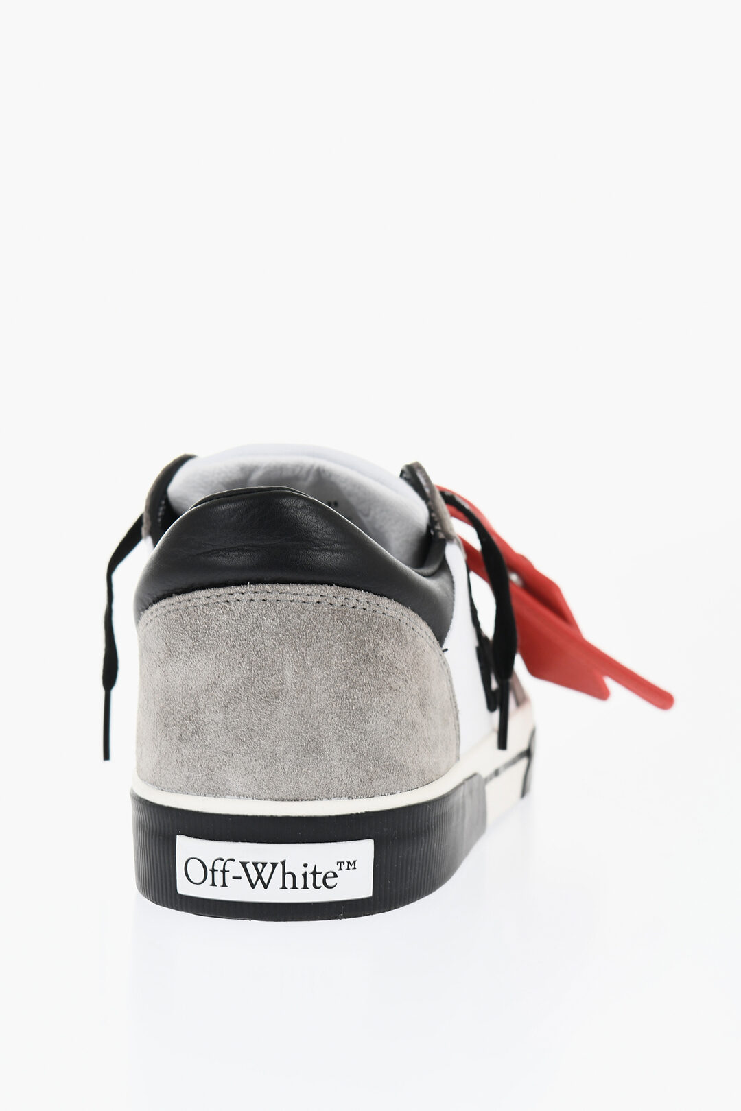 Vulcanized Leather Low-Top Sneakers