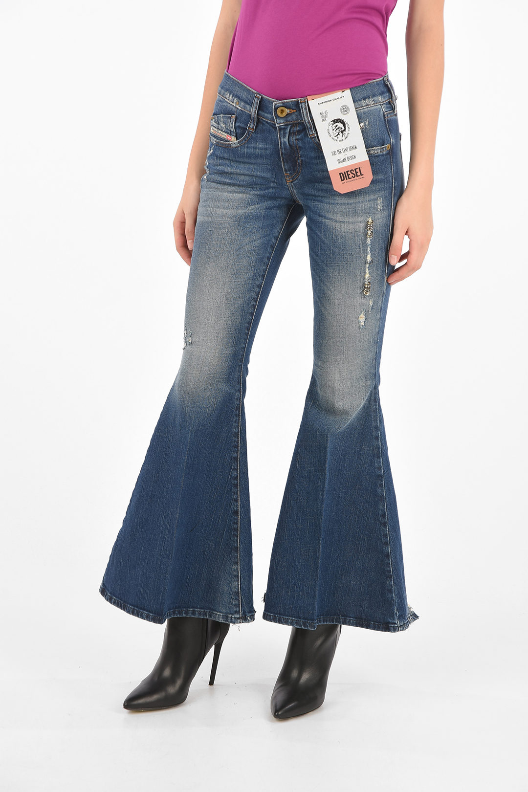 Low Waist D-FERENZ Bootcut Jeans