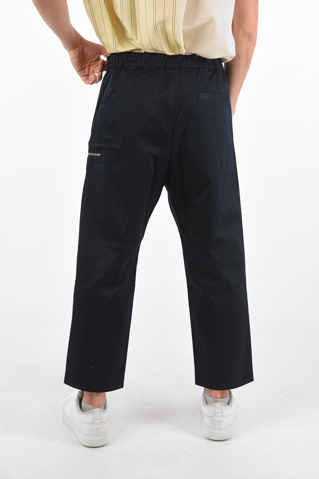 OAMC low waist REGS cropped pants men - Glamood Outlet