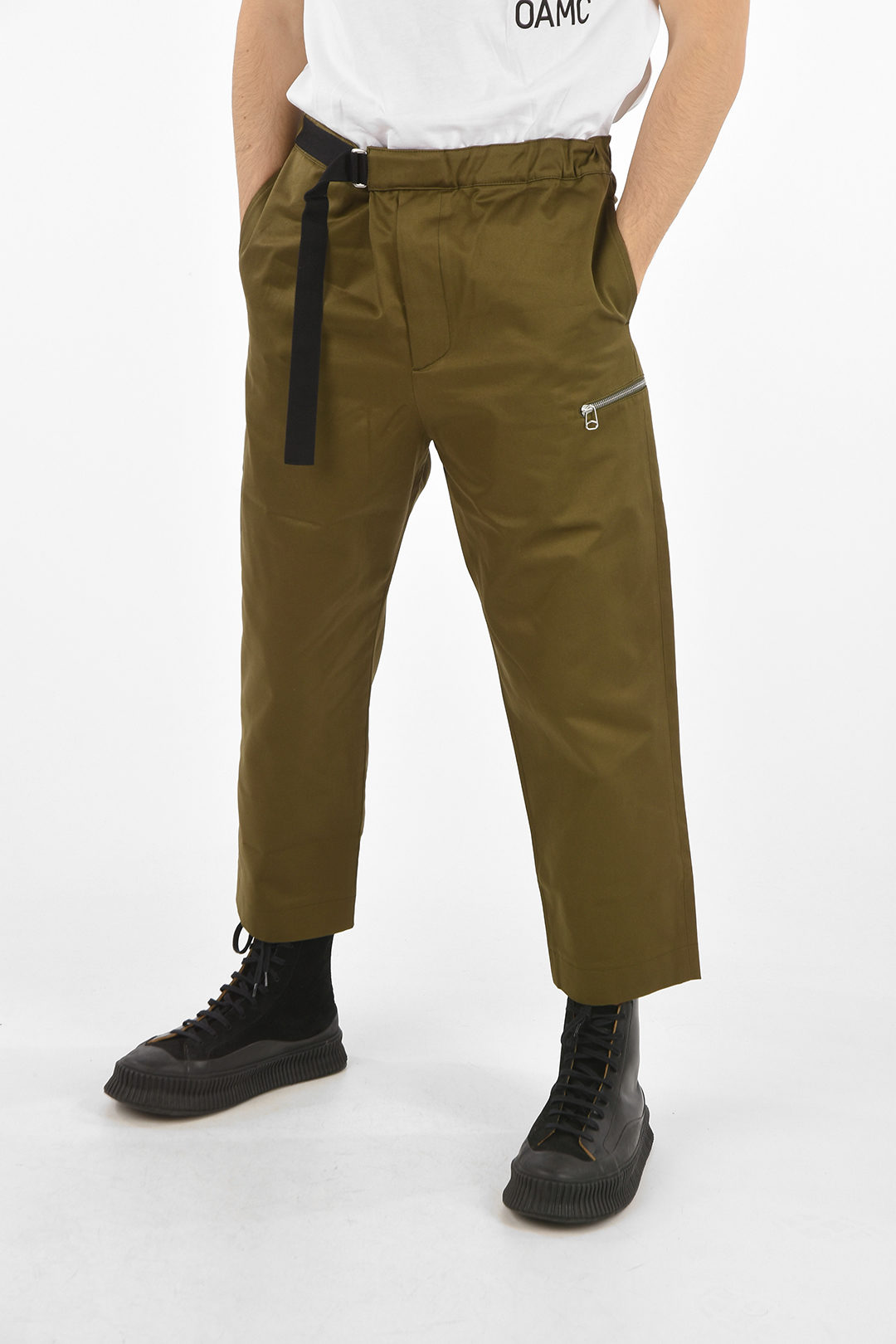 Dsquared2 Low-Waist Jetted Pocket CIGARETTE FIT Pants men - Glamood Outlet
