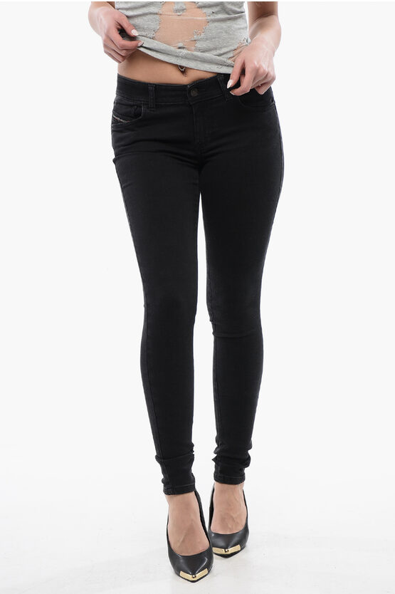 Diesel Low Waist Skinny Fit 2018 Slandy Jeans 12cm L32