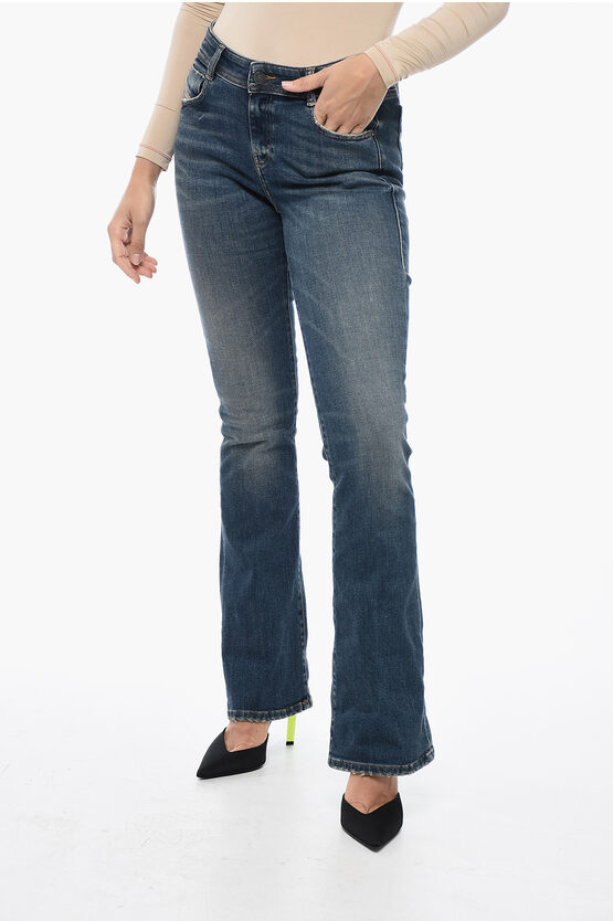 Diesel Low-waisted D-ebbey Flared Denims L.32
