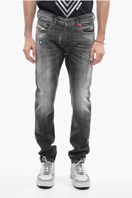 Diesel Low Waisted Skinny Fit 1979 Sleenker Jeans 16cm L.32 In Gray