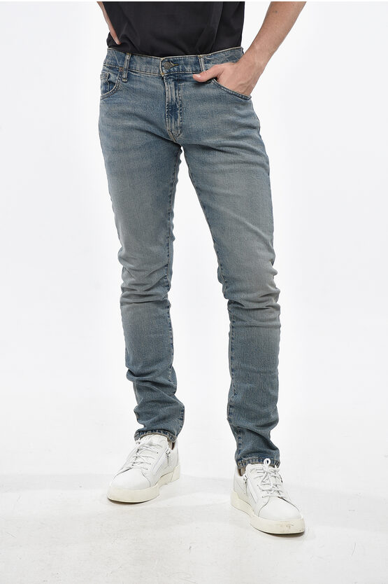 Polo Ralph Lauren Low Waisted Slim Fit The Sullivan Jeans 16cm In Blue