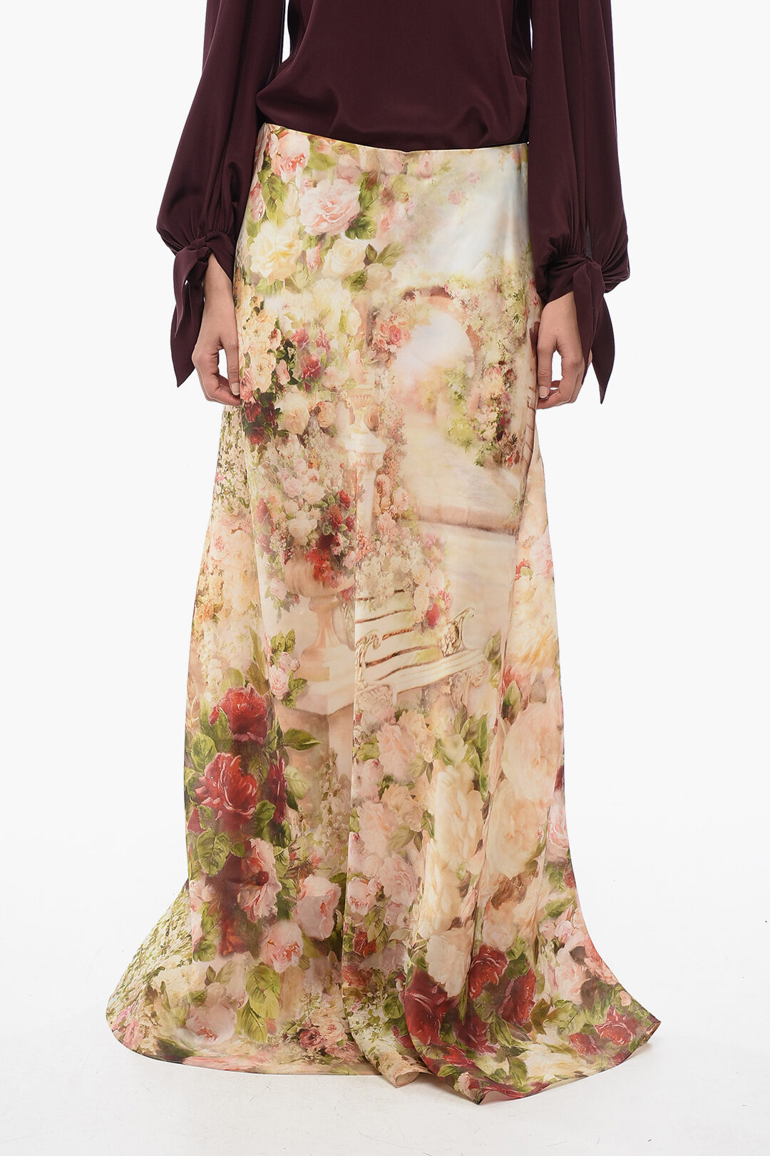 floral maxi zimmermann long floral skirt