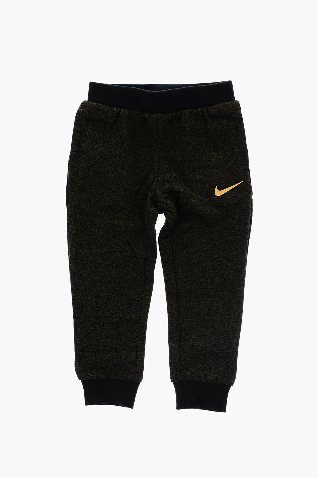 Nike KIDS Fleeced Cotton Joggers with Polka Dots Logo girls - Glamood Outlet