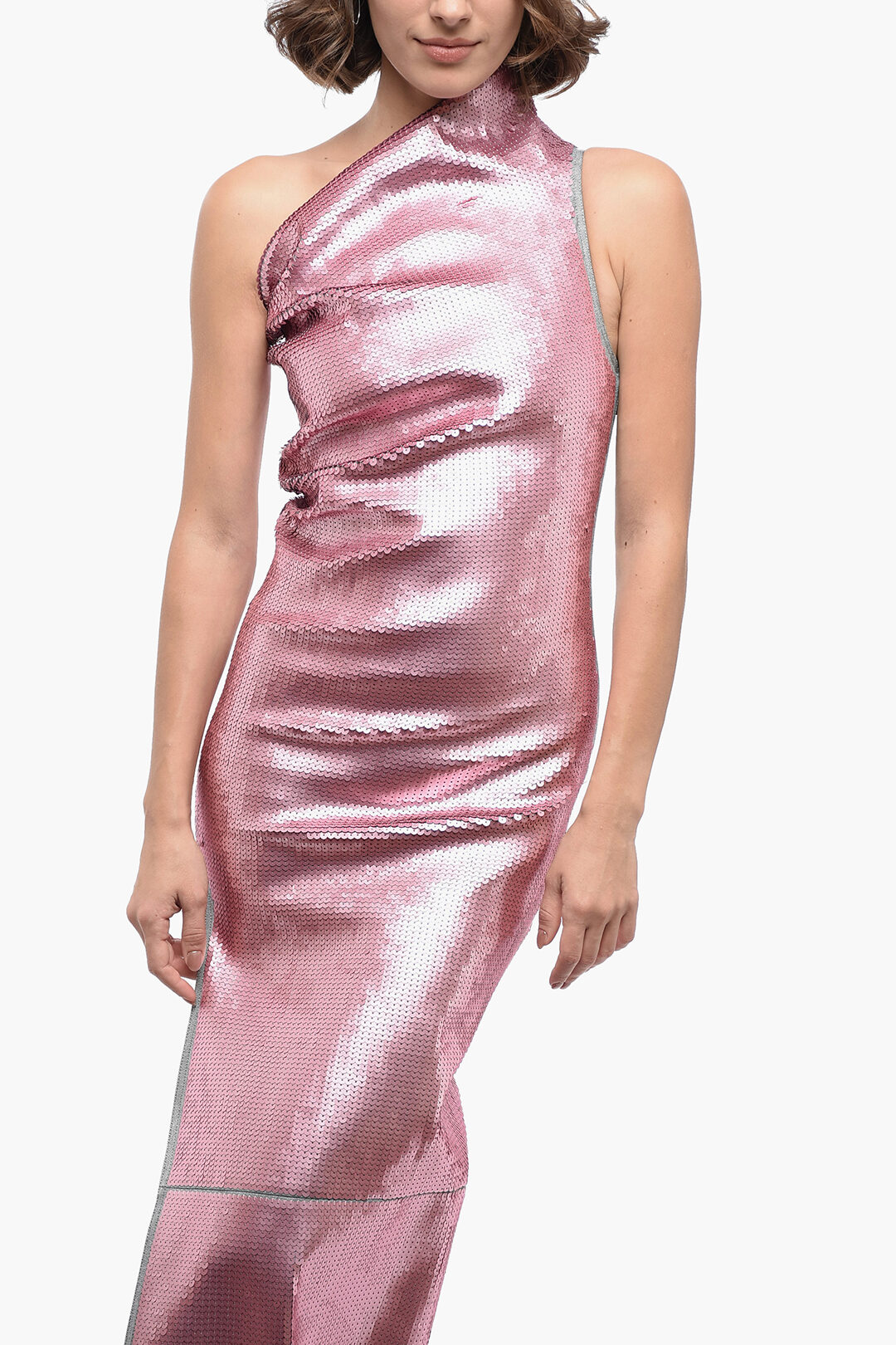 Rick Owens LUXOR Sequined ATHENA Denim Sheath Dress women