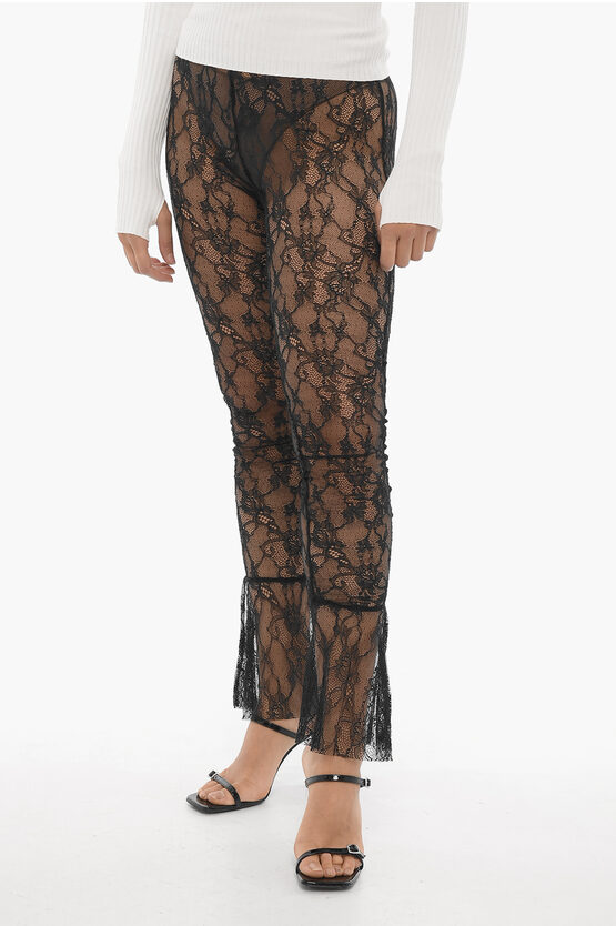 Shop Adriana Hot Couture Macrame' Lace Sheer Pants