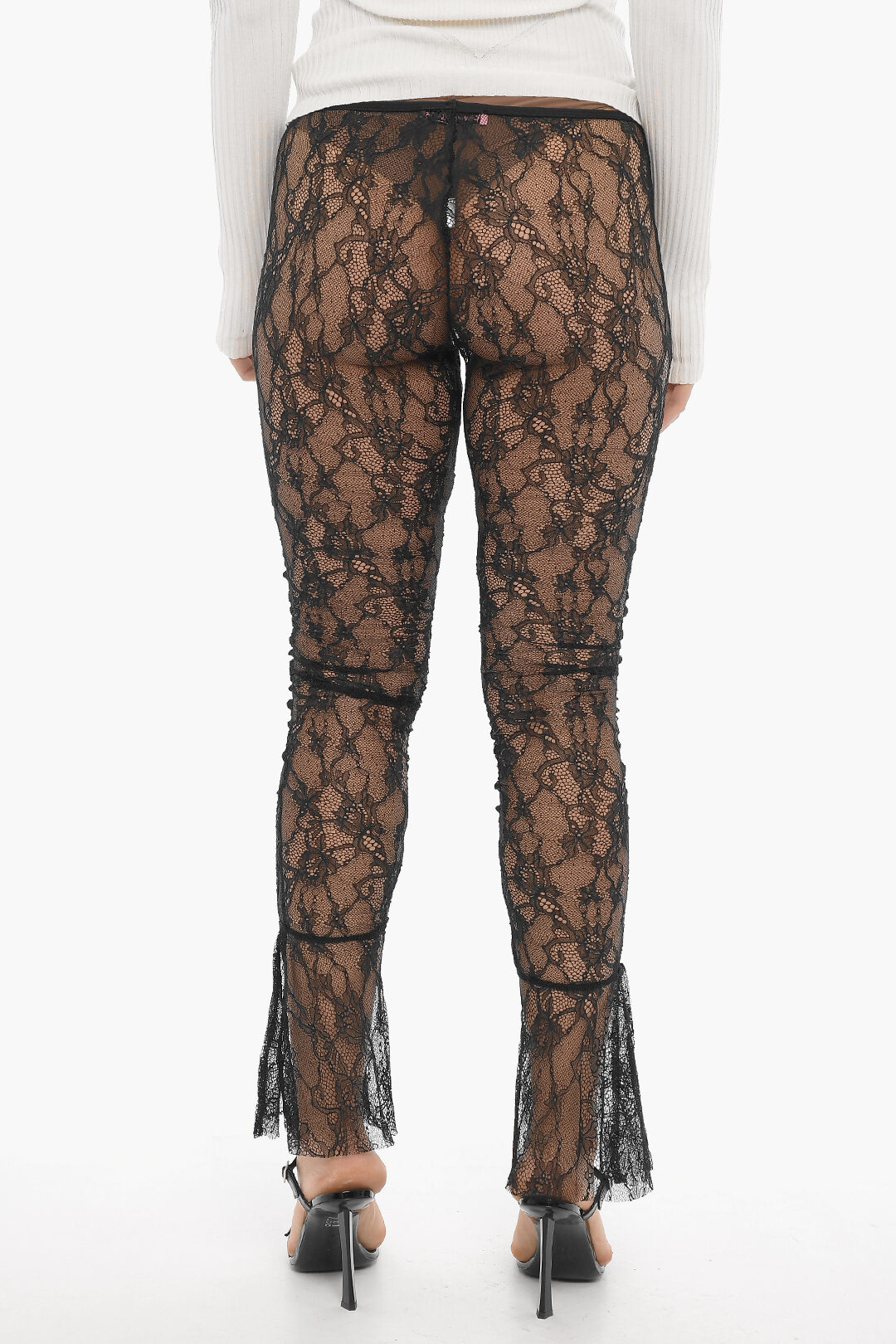 パンツ lace sheer pants melt the lady melt the lady メルトザレディ lace sheer pants