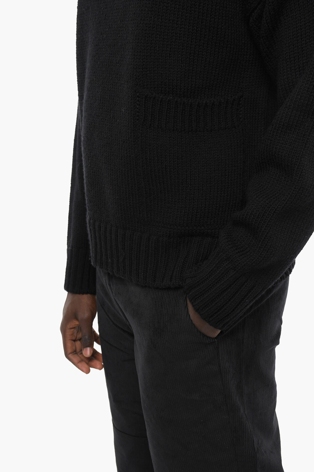 Polo A Maniche Lunghe Con Tasca E Logo Per Uomo Nazareno Gabrielli