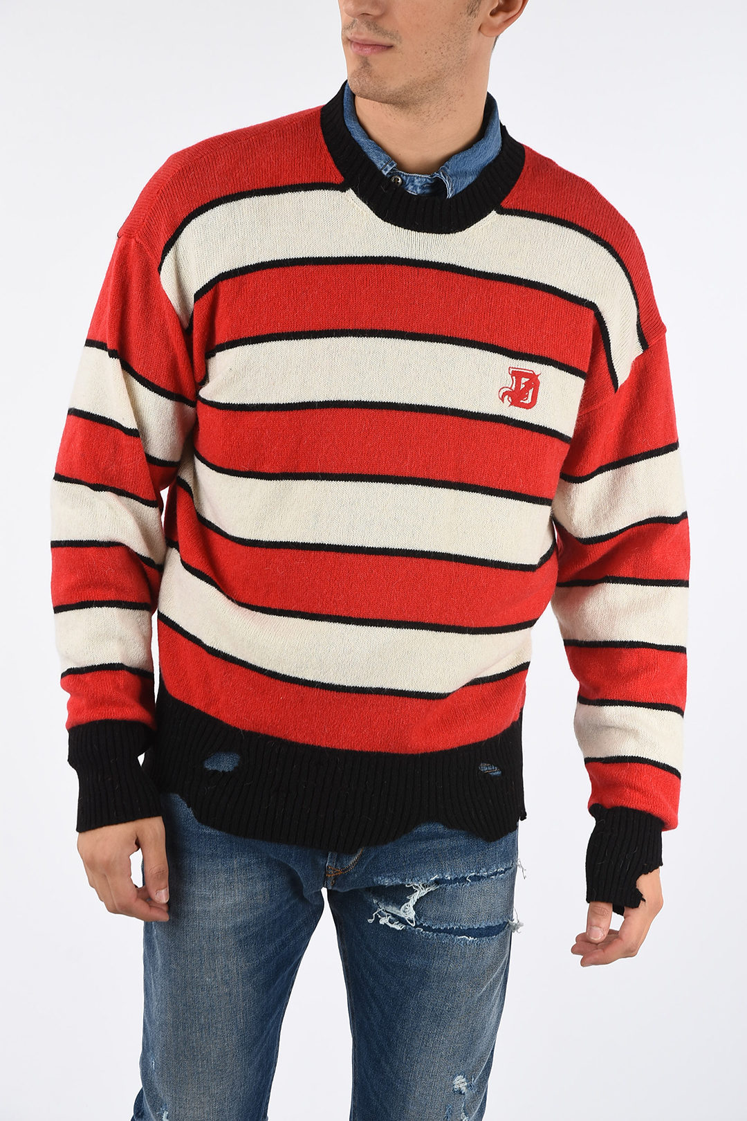 maglia a righe tezenis