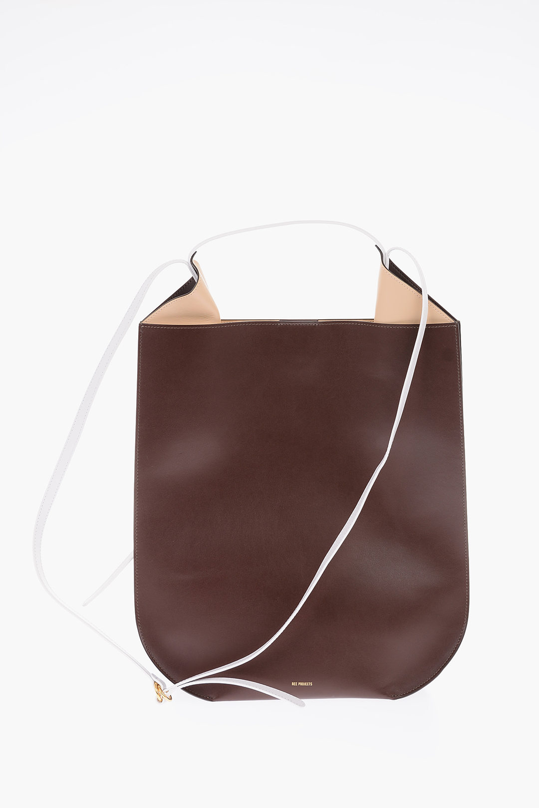 Magnetic Closure HELENE Leather Shoulder Bag