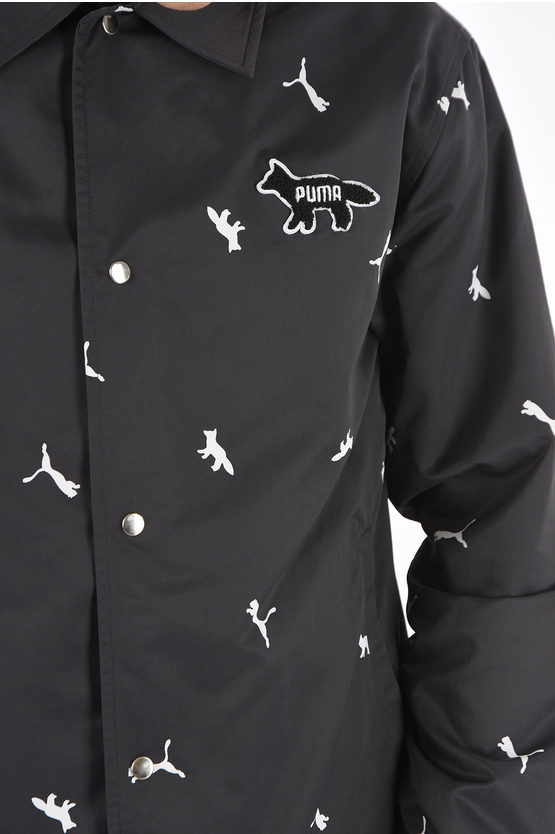 完売！PUMA X MAISON KITSUNE COACH JACKET PUMA x Maison Kitsune Coach Jacket | Meadow | 53043030-MEA