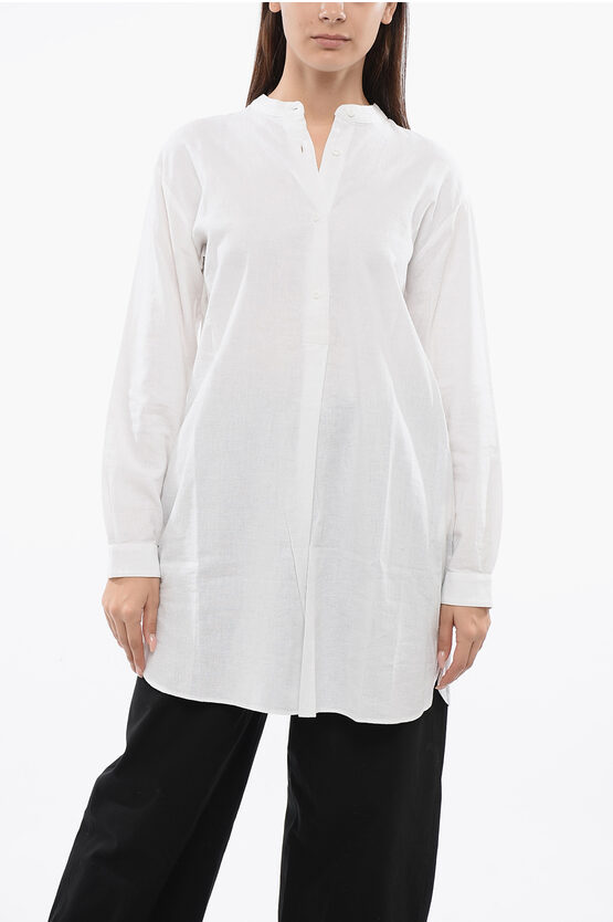 Mandarin Collar Lin… - image