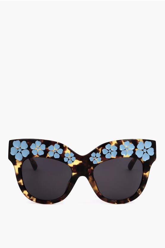 Linda Farrow Markus Lupfer Tortoiseshell Butterfly Sunglasses