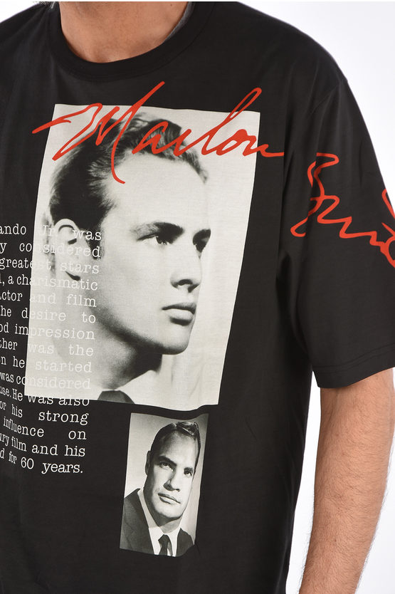 未使用　DOLCE&GABBANA Marlon Brando Tシャツ　人物柄 Dolce & Gabbana Marlon Brando t shirt. Size | Depop