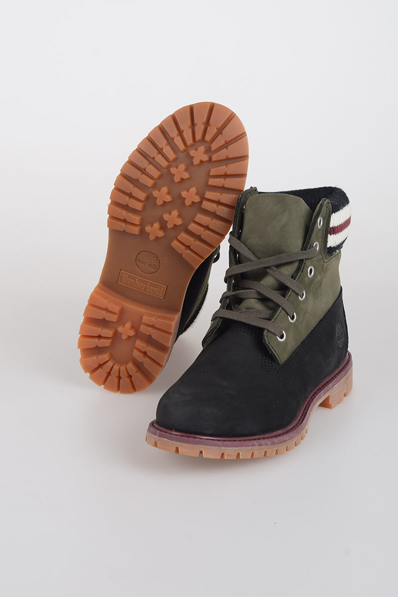 Timberland MARNI Leather Combat Boots women - Glamood Outlet